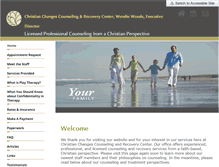 Tablet Screenshot of christianchanges.com